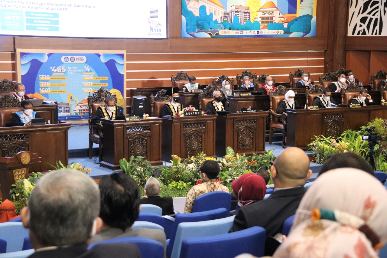 Lively Open Session of Universitas Airlangga’s 67th Anniversary