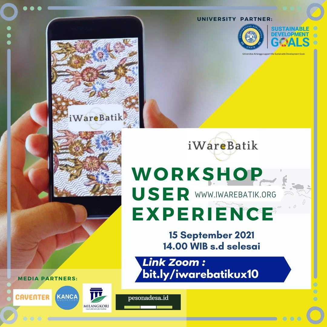 Mahasiswa Manajemen Perhotelan mengikuti Workshop User Experience iWareBatik