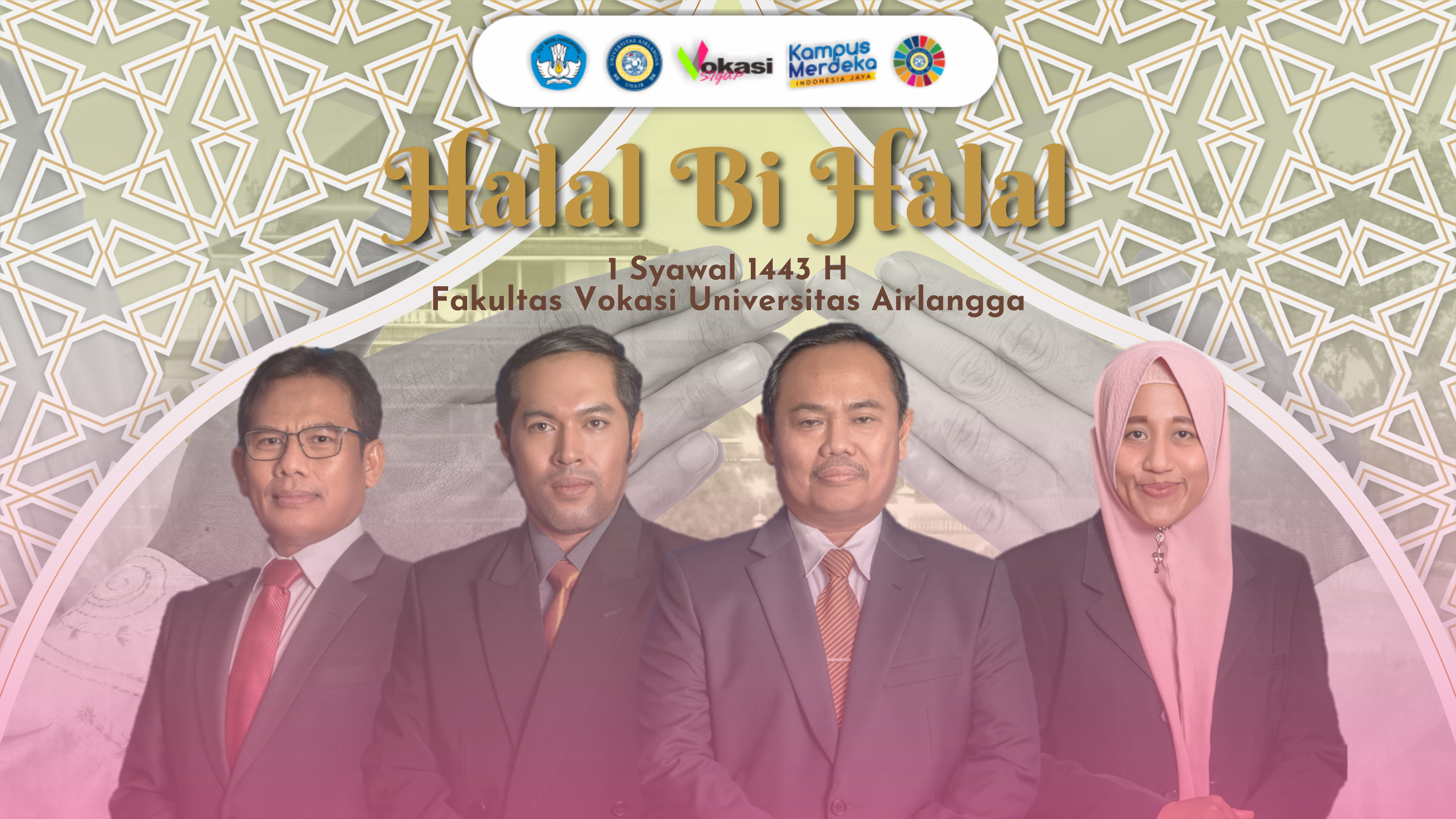 Halal Bihalal Bersama Keluarga Besar Fakultas Vokasi UNAIR Tahun 2022