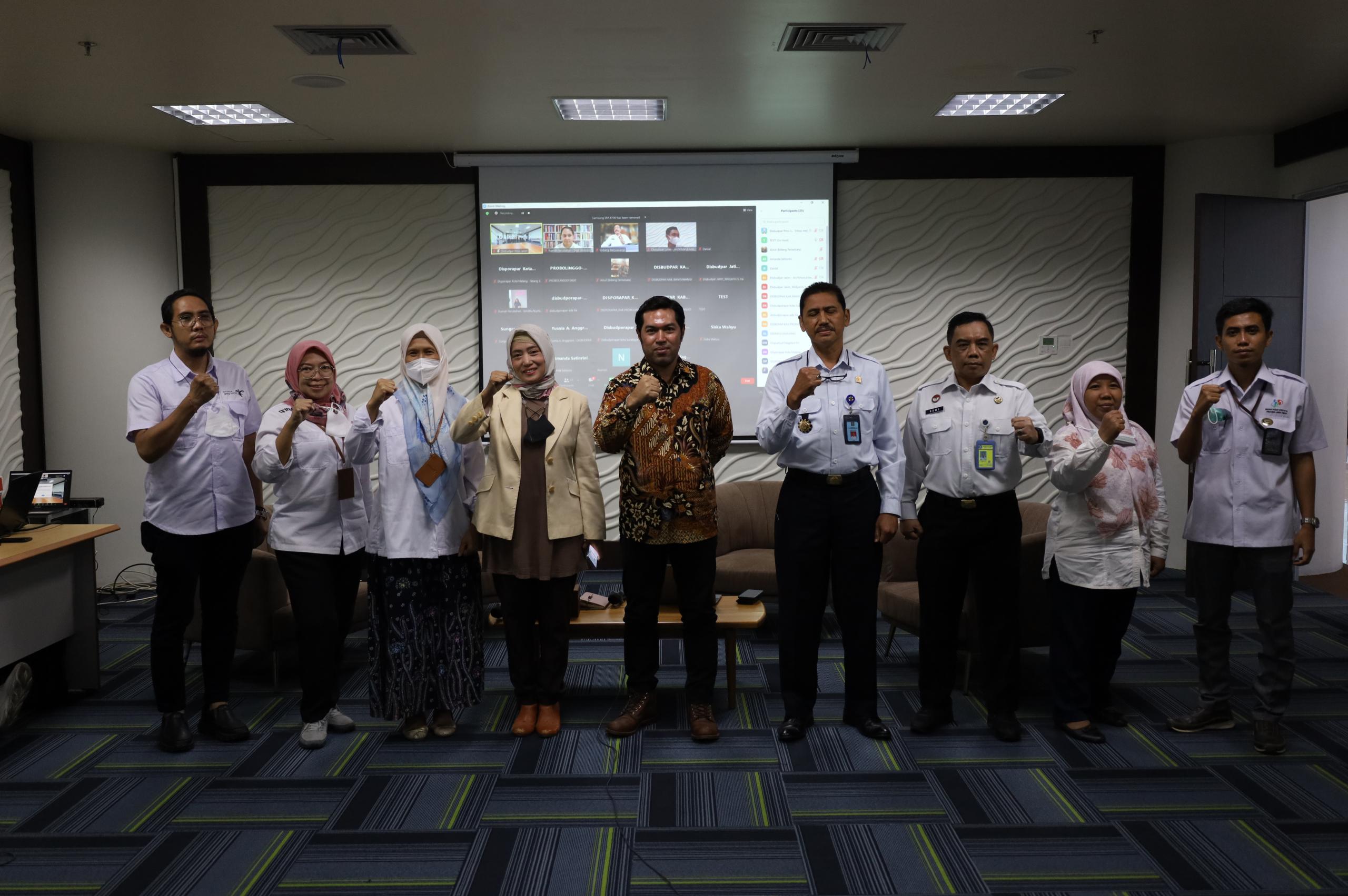 <strong>East Java Tourism Outlook 2022; Kerjasama Kolaborasi Dinas Kebudayaan dan Pariwisata Provinsi Jawa Timur dengan Fakultas Vokasi UNAIR</strong>