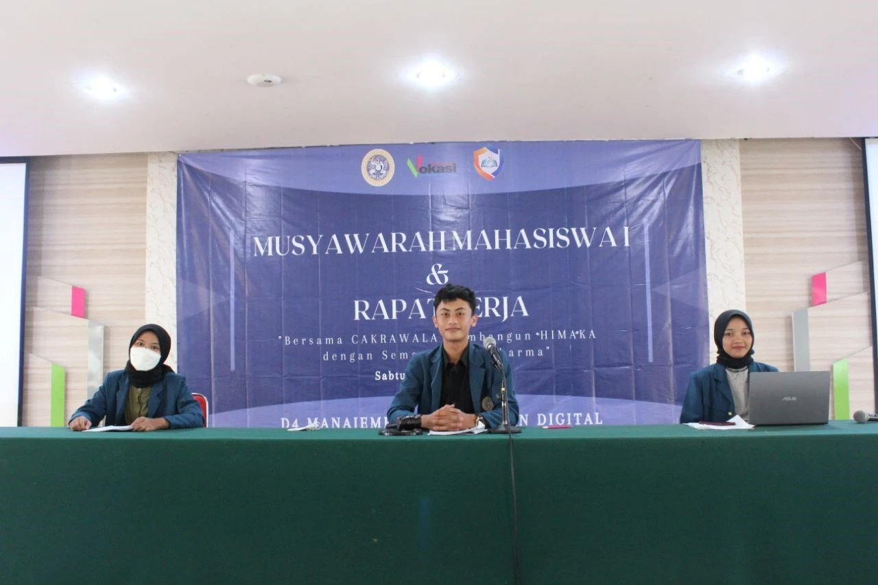 HIMA D-IV Manajemen Perkantoran Digital Selenggarakan Musyawarah Mahasiswa I & Rapat Kerja