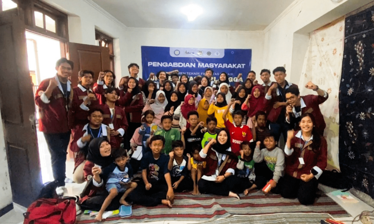 Kolaborasi 3 Prodi dari Departemen Teknik dalam Menyelenggarakan Pengabdian Masyarakat di Kampoeng Batik Jetis Sidoarjo