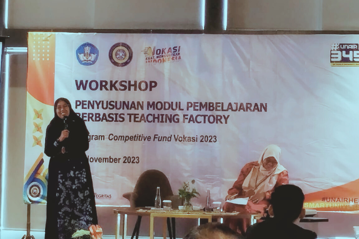 Vokasi Adakan Workshop Penyusunan Modul Pembelajaran Berbasis Teaching Factory