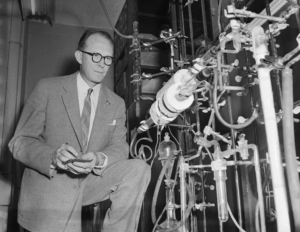 PICT 1 Professor Willard Libby, first trial to radiocarbon