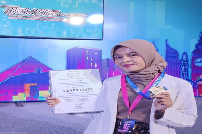 Membanggakan! Mahasiswi TRIK Vokasi UNAIR Sabet Medali dalam Kompetisi Internasional