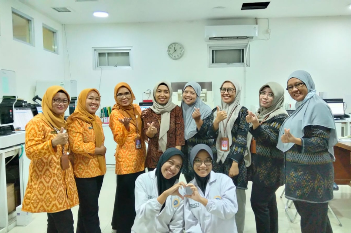 Mahasiswa D-III Teknologi Laboratorium Medis Magang Kerja di RSUD Gambiran Kediri