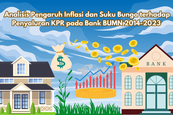 Analisis Pengaruh Inflasi dan Suku Bunga Terhadap Penyaluran Kredit Pemilikan Rumah (KPR) Pada Bank BUMN Periode 2014-2023
