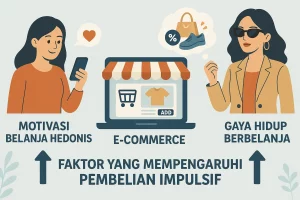 Benarkah Motivasi Belanja Hedonis dan Gaya Hidup Berbelanja Mendorong Mahasiswa Berbelanja Impulsif?_AI