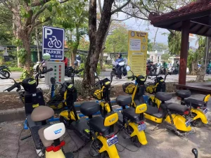 UNAIR Bike: Solusi Transportasi Ramah Lingkungan dan Efisien_Sarpras Unair