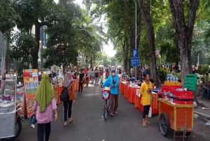 CFD Jalan Darmo Dorong Eksistensi UMKM Lokal Surabaya_Dokumen Istimewa