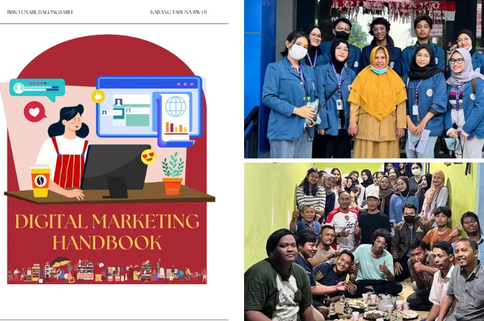 UNAIR BBK 5 Dorong UMKM RW 1 Balongsari Go Digital Lewat Marketing Class_Dokumen Istimewa