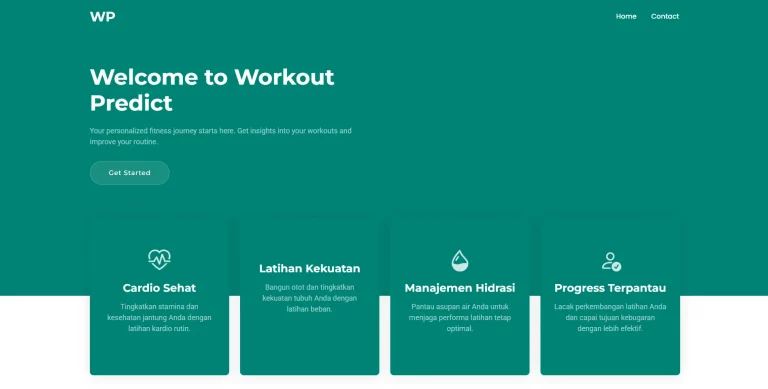 Sistem Prediksi Tipe Workout Menggunakan Model Random Forest_Dokumen Istimewa
