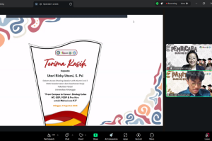 Sharing Session Vol. 2 D4 Keselamatan dan Kesehatan Kerja (K3) Bertemakan "From Campus to Career"_Dokumen Istimewa
