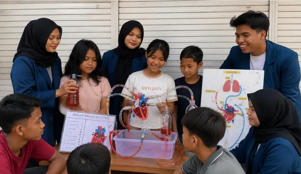 Interactive Simulation for Circulatory System Learning