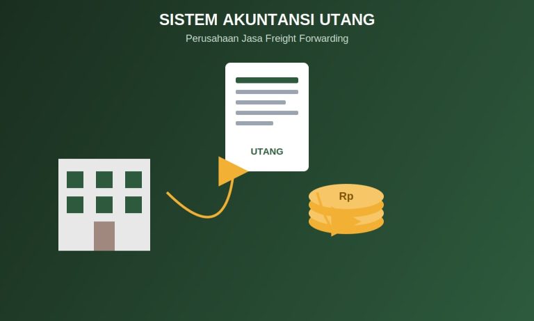 Ilustrasi Sistem Akuntansi Utang pada Perusahaan Jasa Freight Forwarding | Ilustrasi: Dokumentasi Pribadi