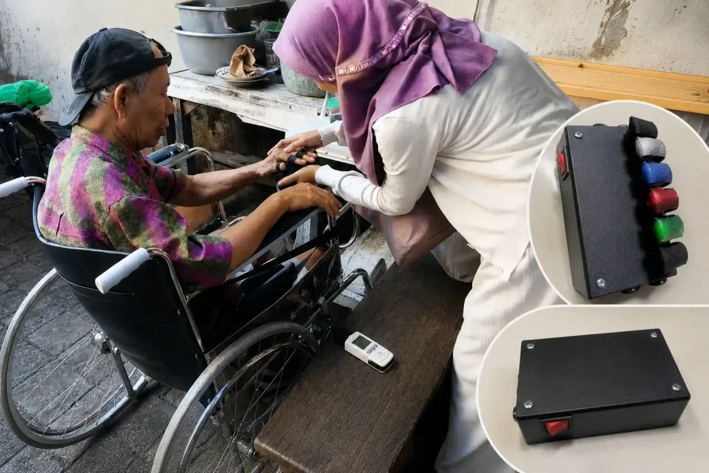 Smart board berbasis IoT untuk membantu komunikasi penderita stroke