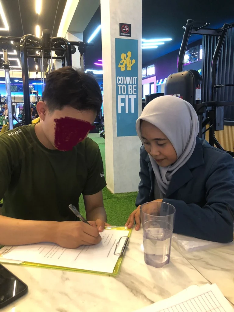 Aktivitas gym di Hobby Gym Kabupaten Nganjuk